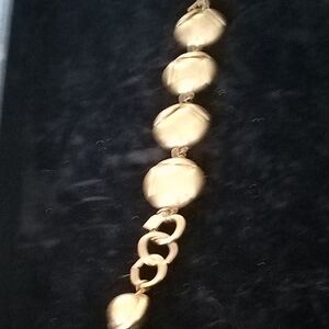 Women's Gold-Tone Decorative Link Bracelet